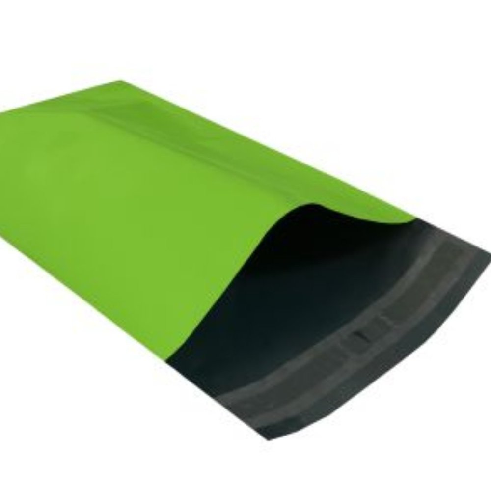 Poly Mailer Shipping Bags 6"x9" Green Pack of 200